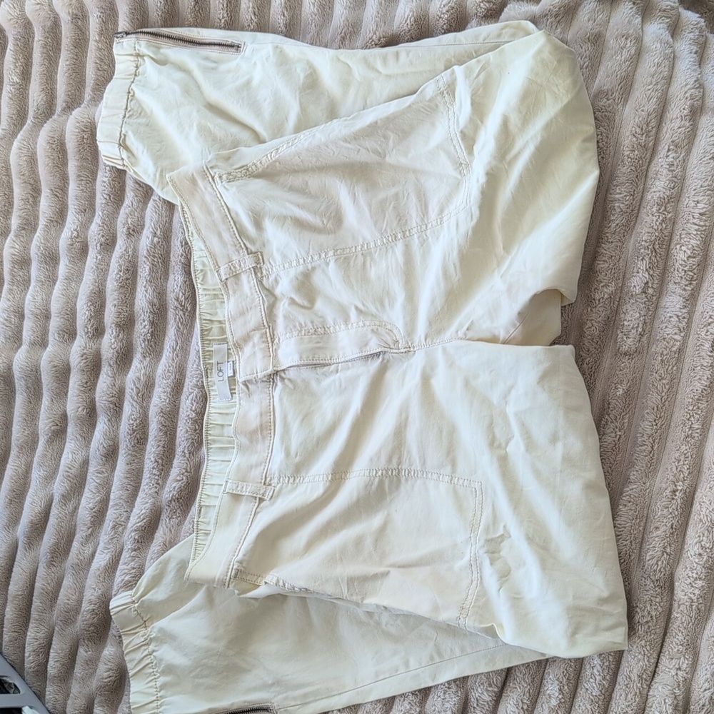 LOFT Ankle Zip Jogger Pants, Size‎ L